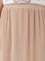 دامن چین دار ساده کمر کشی ال سی وایکیکی