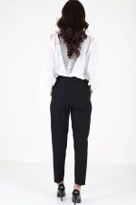 شلوار پارچه ای زنانه کمر کشی برند KASİDE