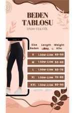 لگ اسپورت زنانه جمع کننده فاق بلند کد 80795 Exmoor