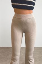 لگ زنانه پاچه اسپانیایی فاق بلند کد 120222 byhaziran butik