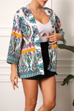 مانتو کیمونو زنانه طرحدار کد 1125 آرمونیکا