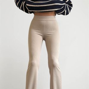 لگ زنانه پاچه اسپانیایی فاق بلند کد 120222 byhaziran butik