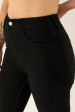 شلوار زنانه اسکینی فاق بلند کد 2111 Rays