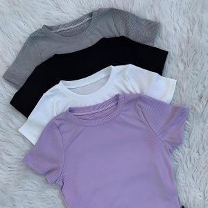 کراپ تاپ زنانه کد 4273 برند Öz Pamuk