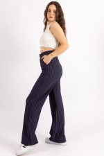 شلوار زنانه خط دار مدل 4589 برند FV Palazzo