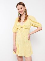 لباس زنانه طرح دار یقه پاپیونی ال سی وایکیکی