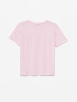 تی شرت زنانه آستین کوتاه یقه گرد ال سی وایکیکی