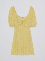 لباس زنانه طرح دار یقه پاپیونی ال سی وایکیکی