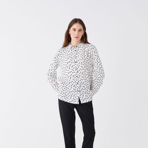 شلوار زنانه دوخت طرحدار ال سی وایکیکی