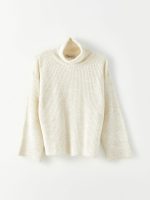 ژاکت بافتنی زنانه آستین بلند ساده Lc Waikiki