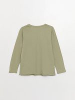 بلوز زنانه آستین بلند یقه گرد ال سی وایکیکی