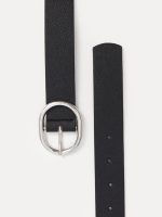 کمربند زنانه چرم مشکی ال سی وایکیکی