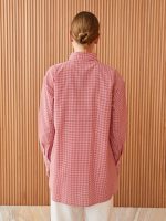 تونیک زنانه آستین بلند شطرنجی ال سی وایکیکی