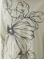 بلوز زنانه آستین بلند یقه گرد ال سی وایکیکی