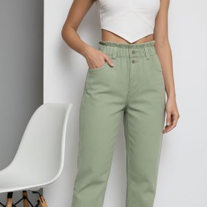 شلوار جین زنانه کمرکشی برند Miss Line