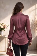 شومیز زنانه آستین بلند برند Femme&Fashion - Image 4